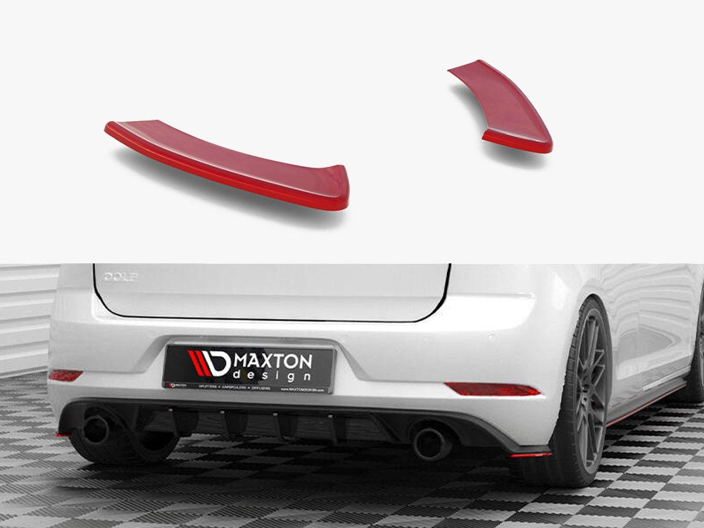 Maxton Design Rear Side Splitters V.2 Volkswagen Golf GTI Mk7 Facelift - VW-GO-7F-GTI-RSD2G - Image 1