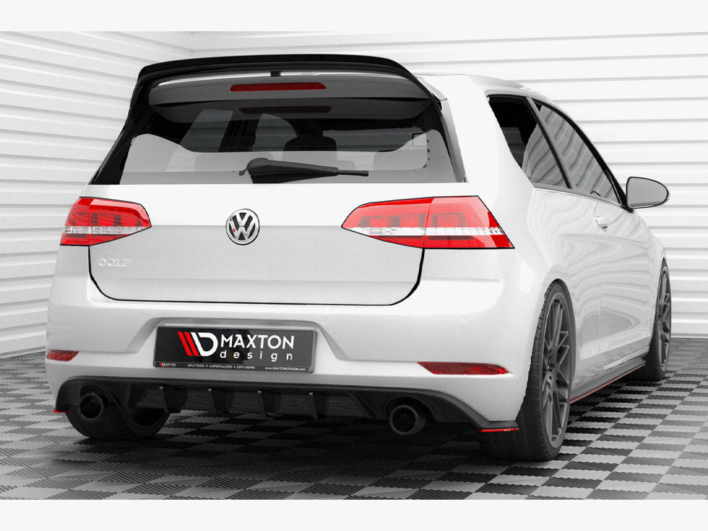 Maxton Design Rear Side Splitters V.2 Volkswagen Golf GTI Mk7 Facelift - VW-GO-7F-GTI-RSD2G - Image 2