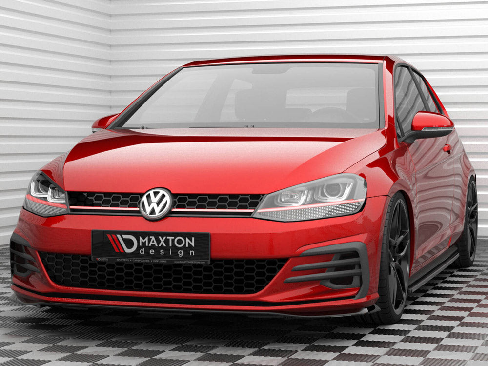Maxton Design Front Splitter V.4 Volkswagen Golf GTI Mk7 Facelift - VW-GO-7F-GTI-FD4G - Image 2