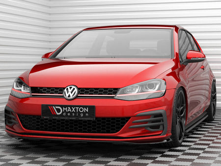 Maxton Design Front Splitter V.4 Volkswagen Golf GTI Mk7 Facelift - VW-GO-7F-GTI-FD4G - Image 2