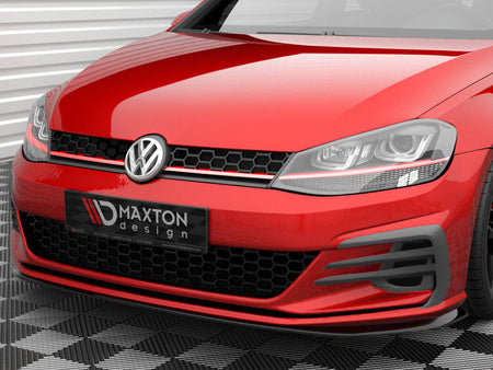 Maxton Design Front Splitter V.4 Volkswagen Golf GTI Mk7 Facelift - VW-GO-7F-GTI-FD4G - Image 3