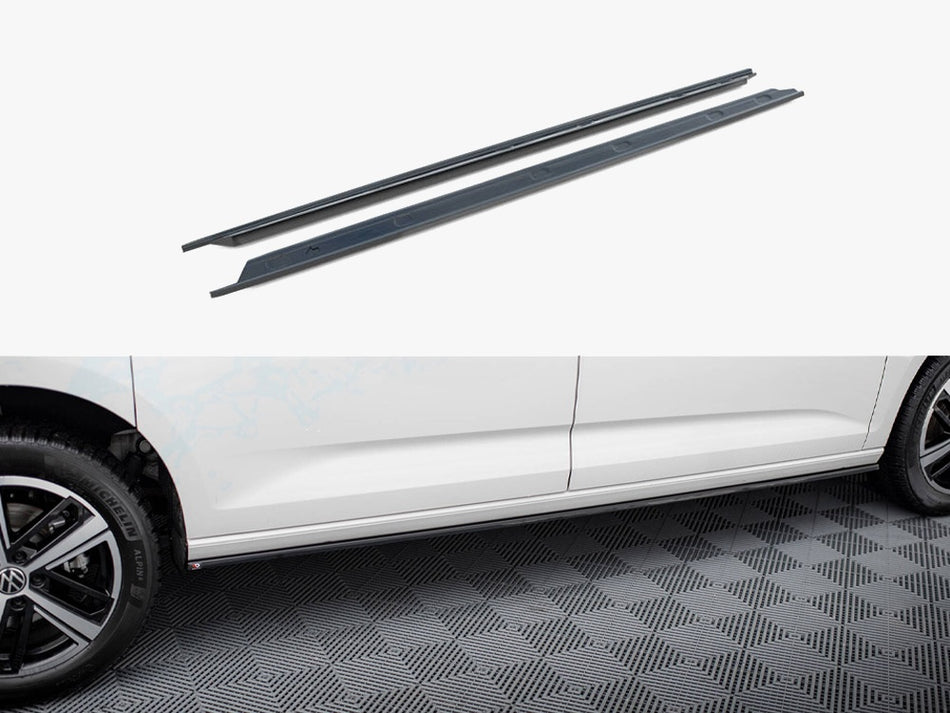 Maxton Design Side Skirts Diffusers Volkswagen Caddy Maxi Mk5 - VW-CA-5-MAXI-SD1G - Image 1