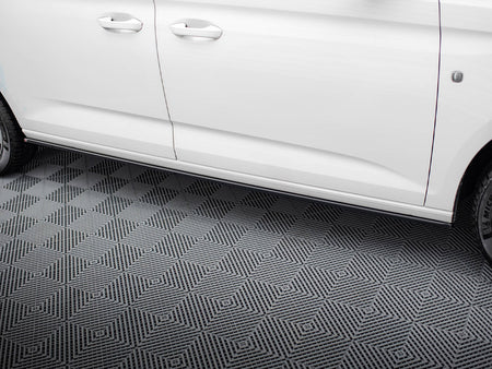 Maxton Design Side Skirts Diffusers Volkswagen Caddy Maxi Mk5 - VW-CA-5-MAXI-SD1G - Image 4