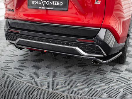 Maxton Design Rear Splitter (Vertical Bars) Toyota RAV4 GR Sport Mk5 - TO-RAV4-5-GRSPORT-RD1G+RD2G - Image 4