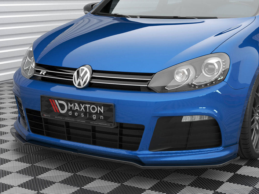 Maxton Design Front Splitter V.2 Volkswagen Golf R Mk6 - VW-GO-6-R-FD2G - Image 4