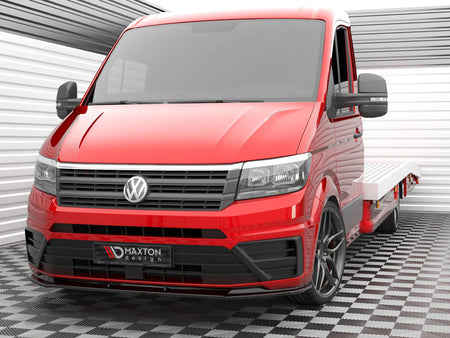 Maxton Design Front Splitter V.1 Volkswagen Crafter Mk2 - VW-CR-2-FD1G - Image 2