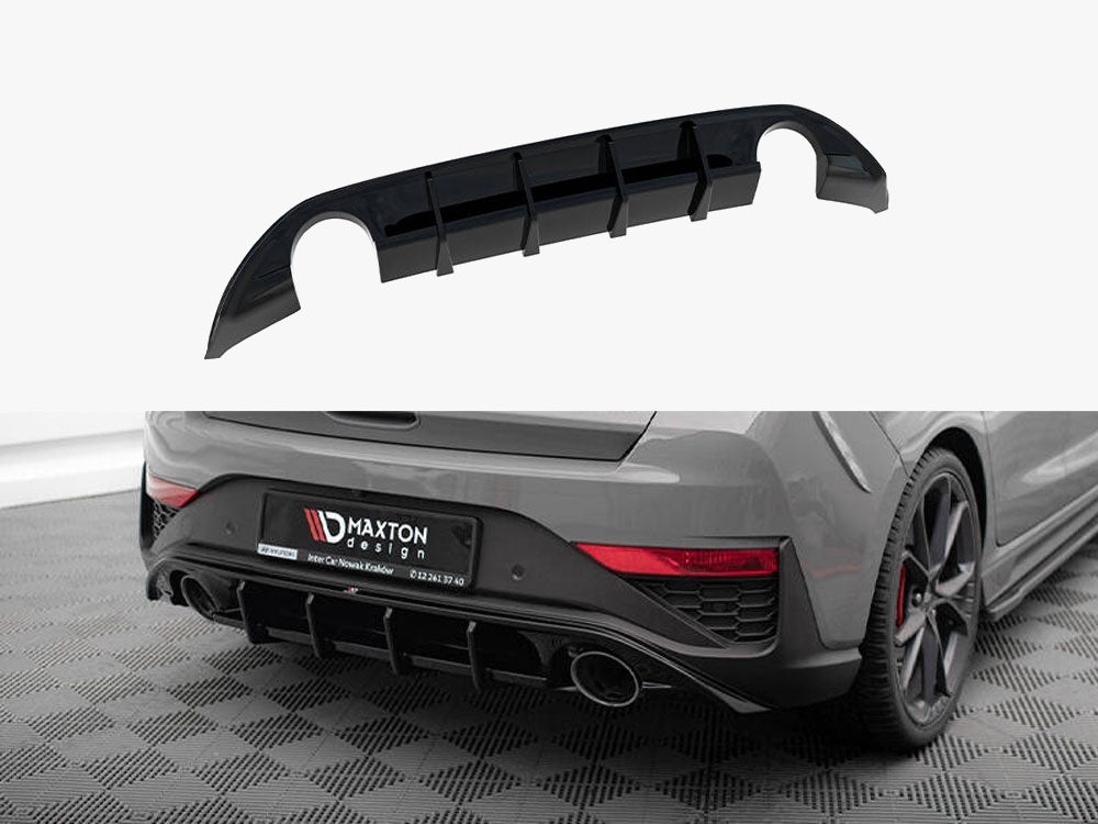 Maxton Design Rear Valance Hyundai I30 N Hatchback Mk3 Facelift - HY-I30-3F-N-RS1G - Image 1