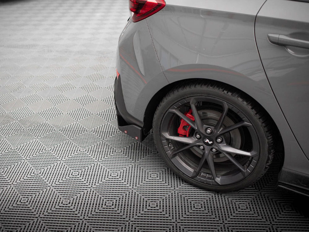 Maxton Design Rear Side Splitters V.4 + Flaps Hyundai I30 N Hatchback Mk3 Facelift - HY-I30-3F-N-RSD4G+RSF1B - Image 4