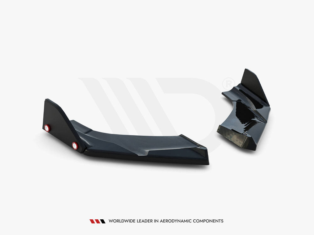 Maxton Design Rear Side Splitters V.4 + Flaps Hyundai I30 N Hatchback Mk3 Facelift - HY-I30-3F-N-RSD4G+RSF1B - Image 5