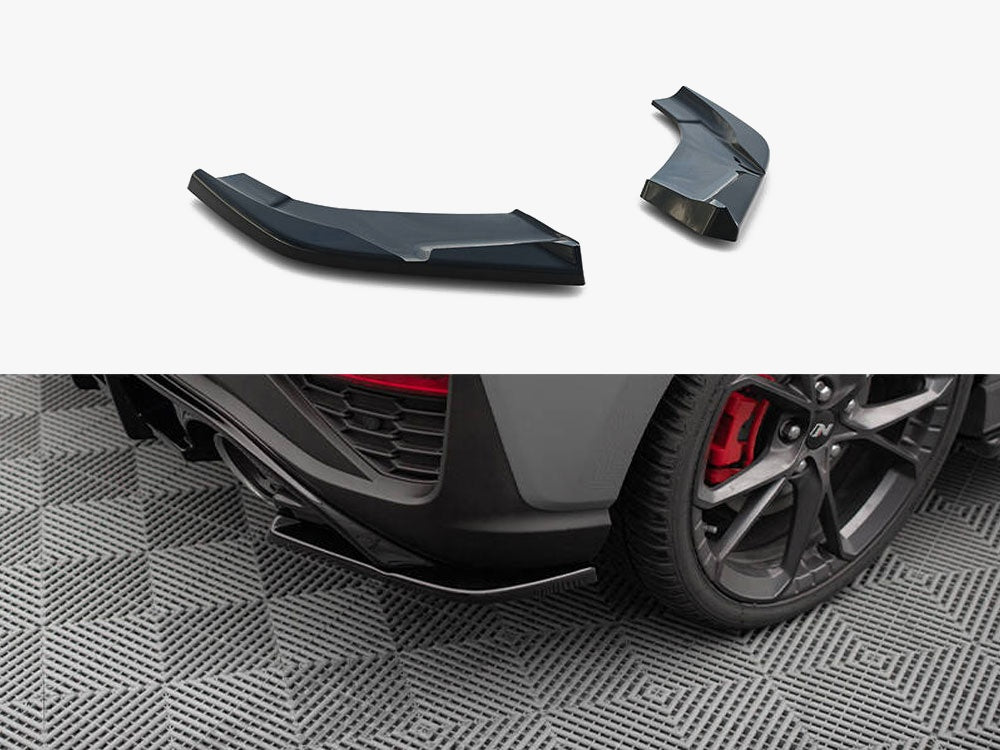 Maxton Design Rear Side Splitters V.5 Hyundai I30 N Hatchback Mk3 Facelift - HY-I30-3F-N-RSD5G - Image 1