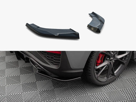Maxton Design Rear Side Splitters V.5 Hyundai I30 N Hatchback Mk3 Facelift - HY-I30-3F-N-RSD5G - Image 1