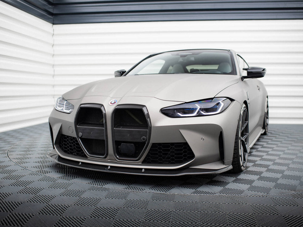 Maxton Design Carbon Fiber Front Splitter V.3 BMW M4 G82 / M3 G80 - CF-BM-4-G82-M-FD2-2-245-P - Image 2