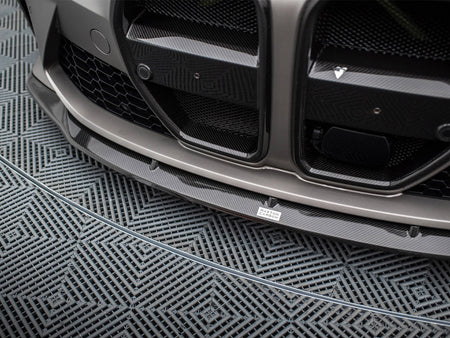 Maxton Design Carbon Fiber Front Splitter V.3 BMW M4 G82 / M3 G80 - CF-BM-4-G82-M-FD2-2-245-P - Image 4