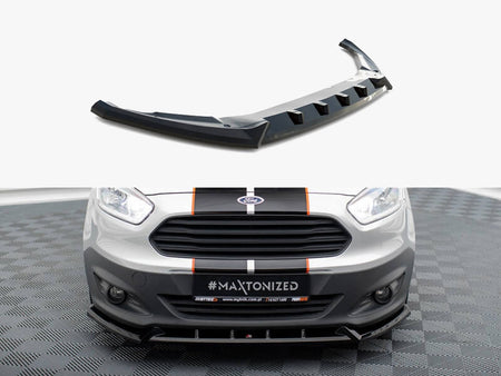 Maxton Design Front Splitter Ford Transit Courier Mk1 - FO-TR-COU-1-FD1G - Image 1