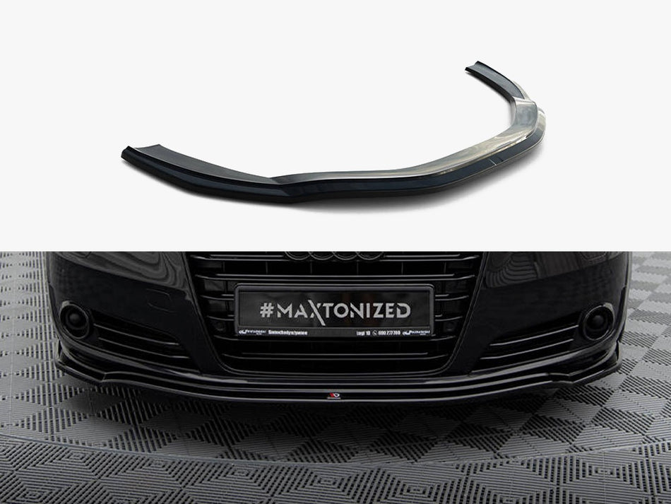 Maxton Design Front Splitter Audi A8 D4 - AU-A8-D4-FD1G - Image 1