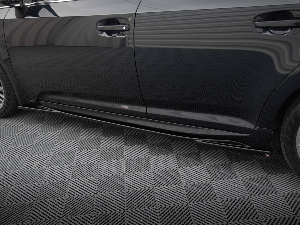 Maxton Design Side Skirts Diffusers Toyota Avensis Mk3 Facelift - TO-AV-3F2-SD1G - Image 4