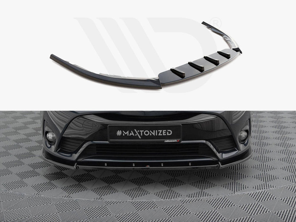 MAXTON DESIGN Front Splitter V.1 Toyota Avensis Mk3 Facelift