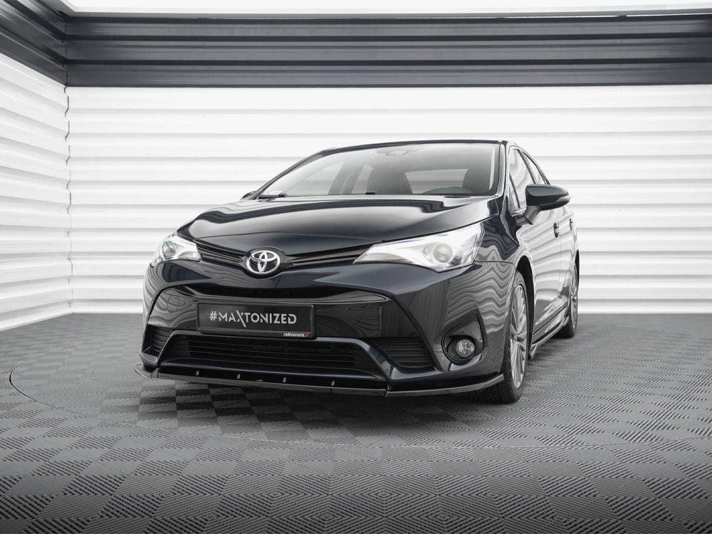 Maxton Design Front Splitter V.1 Toyota Avensis Mk3 Facelift - TO-AV-3F2-FD1G - Image 2