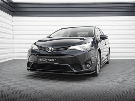 Maxton Design Front Splitter V.1 Toyota Avensis Mk3 Facelift - TO-AV-3F2-FD1G - Image 2