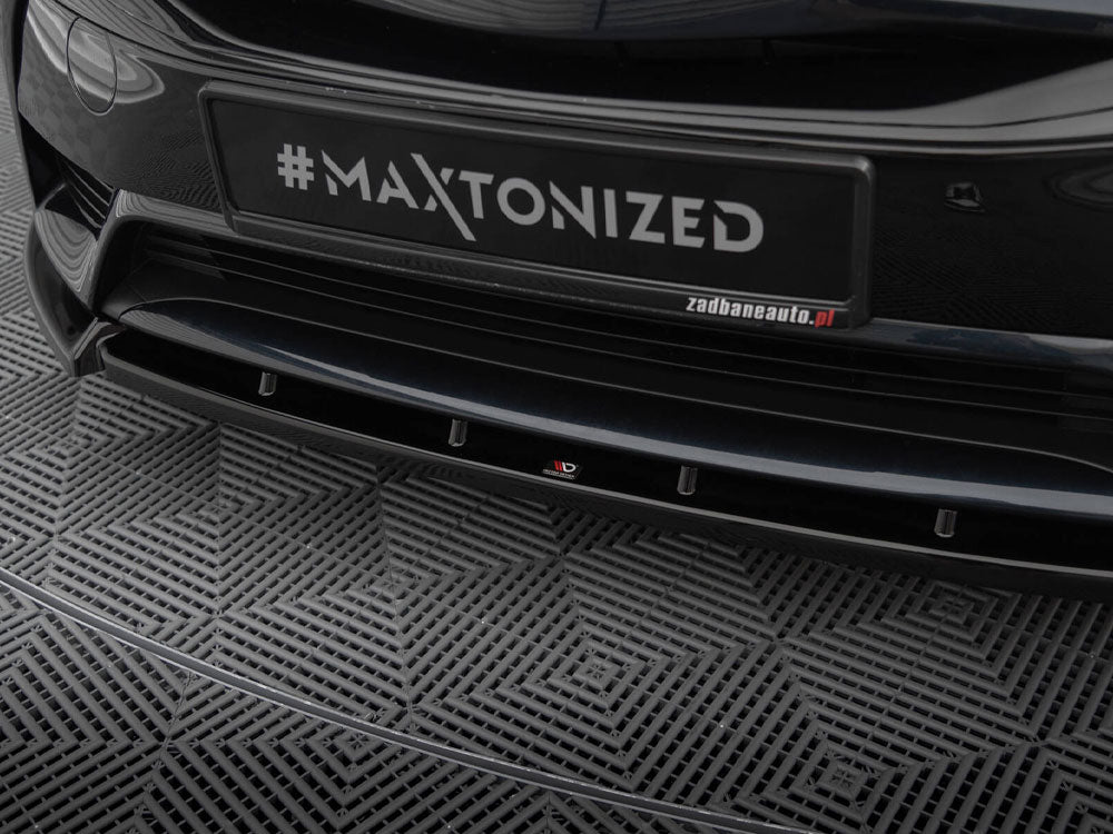 Maxton Design Front Splitter V.1 Toyota Avensis Mk3 Facelift - TO-AV-3F2-FD1G - Image 4