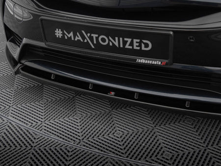 Maxton Design Front Splitter V.1 Toyota Avensis Mk3 Facelift - TO-AV-3F2-FD1G - Image 4