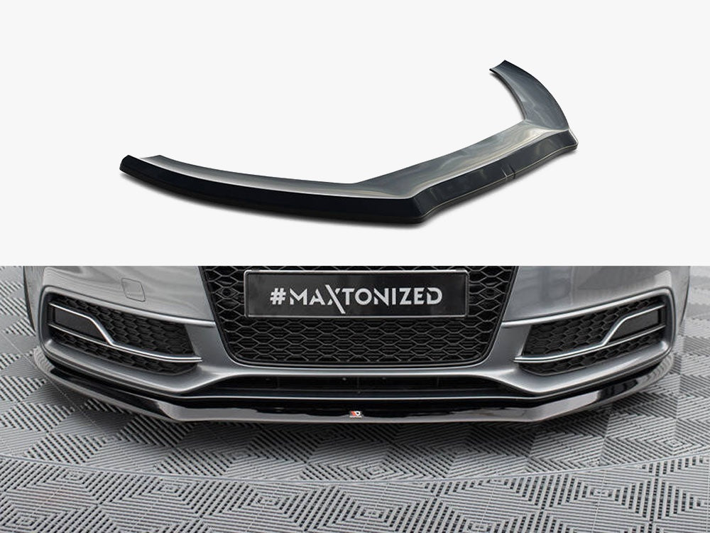 Maxton Design Front Splitter V.1 Audi S5 / A5 S-Line 8T Facelift - AU-A5-1F-SLINE-FD1G - Image 1
