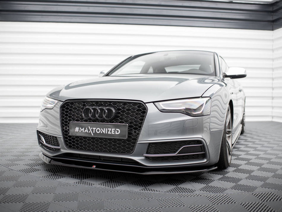 Maxton Design Front Splitter V.1 Audi S5 / A5 S-Line 8T Facelift - AU-A5-1F-SLINE-FD1G - Image 2