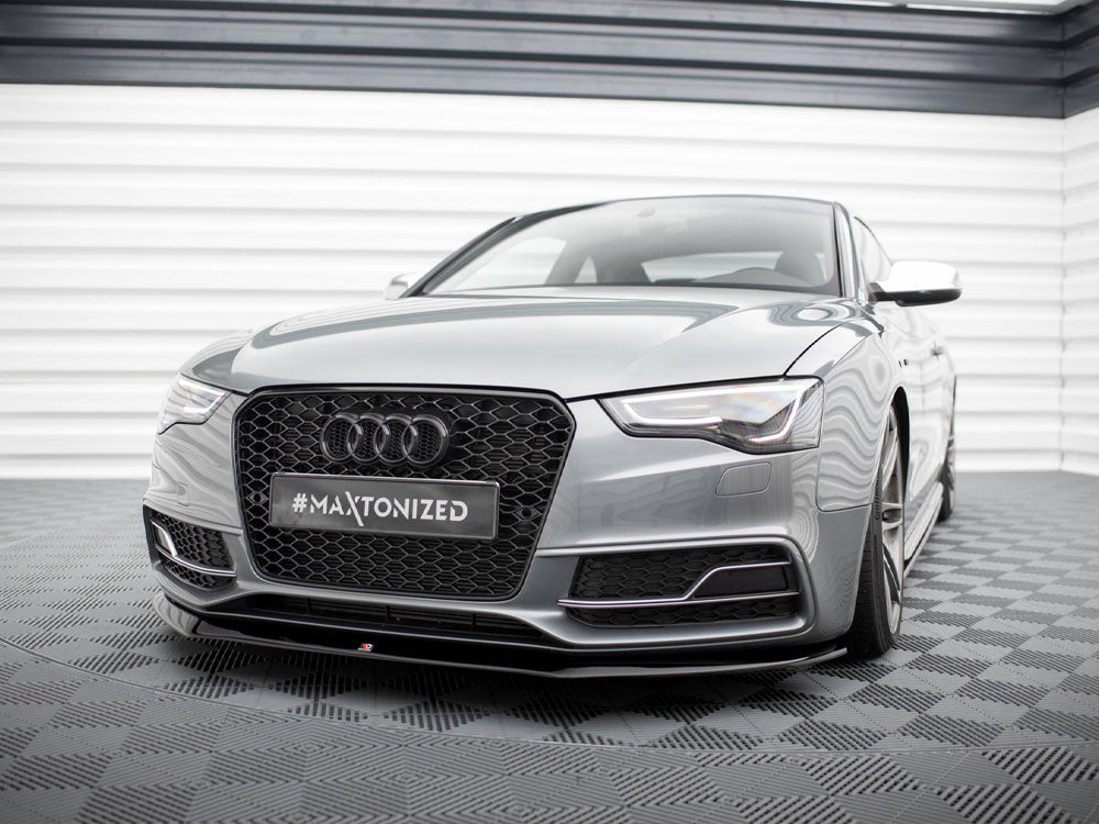 Maxton Design Front Splitter V.1 Audi S5 / A5 S-Line 8T Facelift - AU-A5-1F-SLINE-FD1G - Image 2