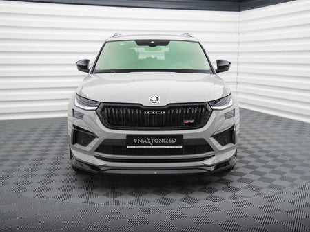Maxton Design Front Splitter V.2 Skoda Kodiaq RS Mk1 Facelift - SK-KO-1F-RS-FD2G - Image 3
