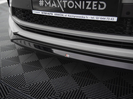 Maxton Design Front Splitter V.2 Skoda Kodiaq RS Mk1 Facelift - SK-KO-1F-RS-FD2G - Image 4