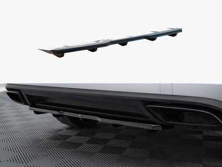 Central Rear Splitter (Vertical Bars) Skoda Kodiaq RS
