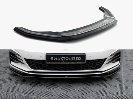 Maxton Design Front Splitter V.2 VW Golf GTI Mk7 Facelift - VW-GO-7F-GTI-FD2G - Image 1