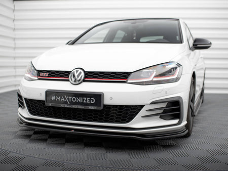 Maxton Design Front Splitter V.2 VW Golf GTI Mk7 Facelift - VW-GO-7F-GTI-FD2G - Image 2