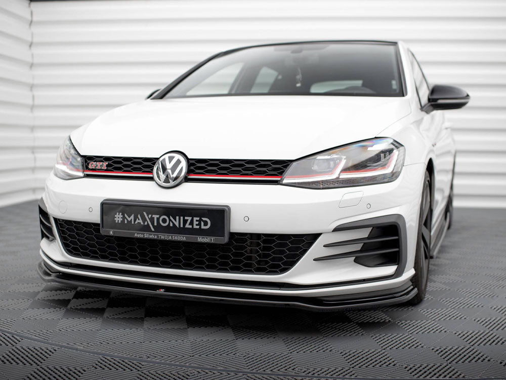 Front Splitter V.2 Volkswagen Golf GTI / GTD Mk7 Facelift