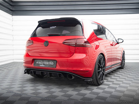 Maxton Design Rear Valance VW Golf Mk7 GTI Clubsport (2016-2017) - VW-GO-7-GTI-CS-RS1G - Image 2