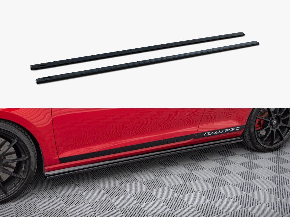 Maxton Design Side Skirts Diffusers VW Golf Mk7 GTI Clubsport - VW-GO-7-GTI-CS-SD1G - Image 1