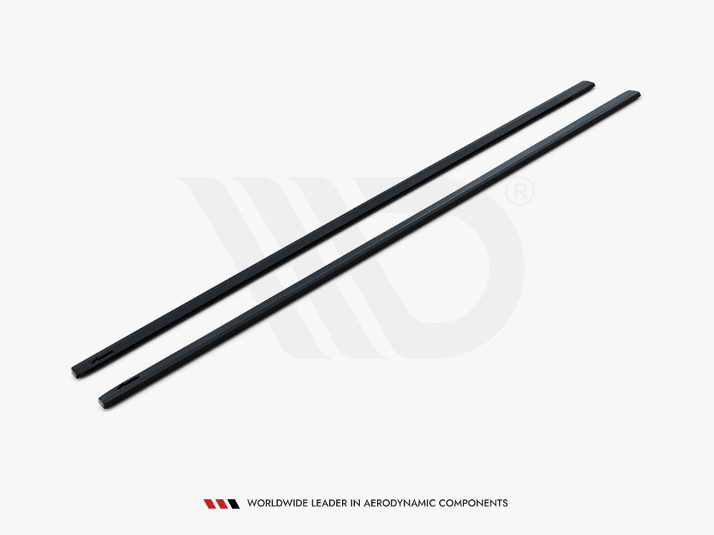 Maxton Design Side Skirts Diffusers VW Golf Mk7 GTI Clubsport - Textured - VW-GO-7-GTI-CS-SD1T - Image 5