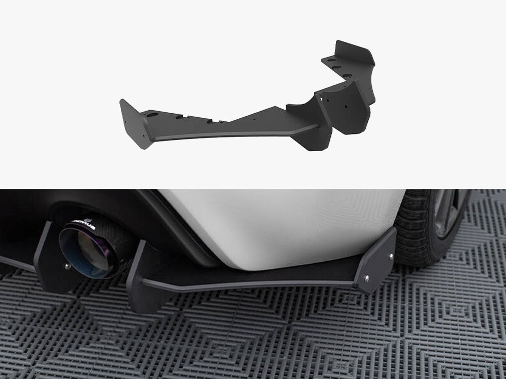 Maxton Design Street PRO Rear Side Splitters Subaru BRZ Mk1 / Mk1 Facelift - SUBRZ1FCNC-RSD1B - Image 1