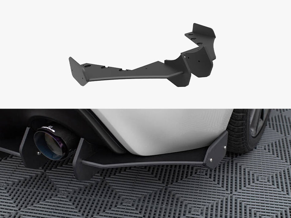 Maxton Design Street PRO Rear Side Splitters Subaru BRZ Mk1 / Mk1 Facelift - SUBRZ1FCNC-RSD1B - Image 1