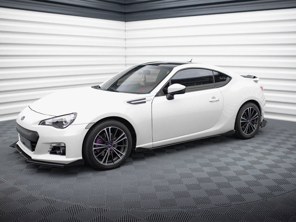 Maxton Design Street PRO Side Skirts Diffusers + Flaps Subaru BRZ Mk1 / Mk1 Facelift - SUBRZ1FCNC-SD1B+SF1G - Image 2