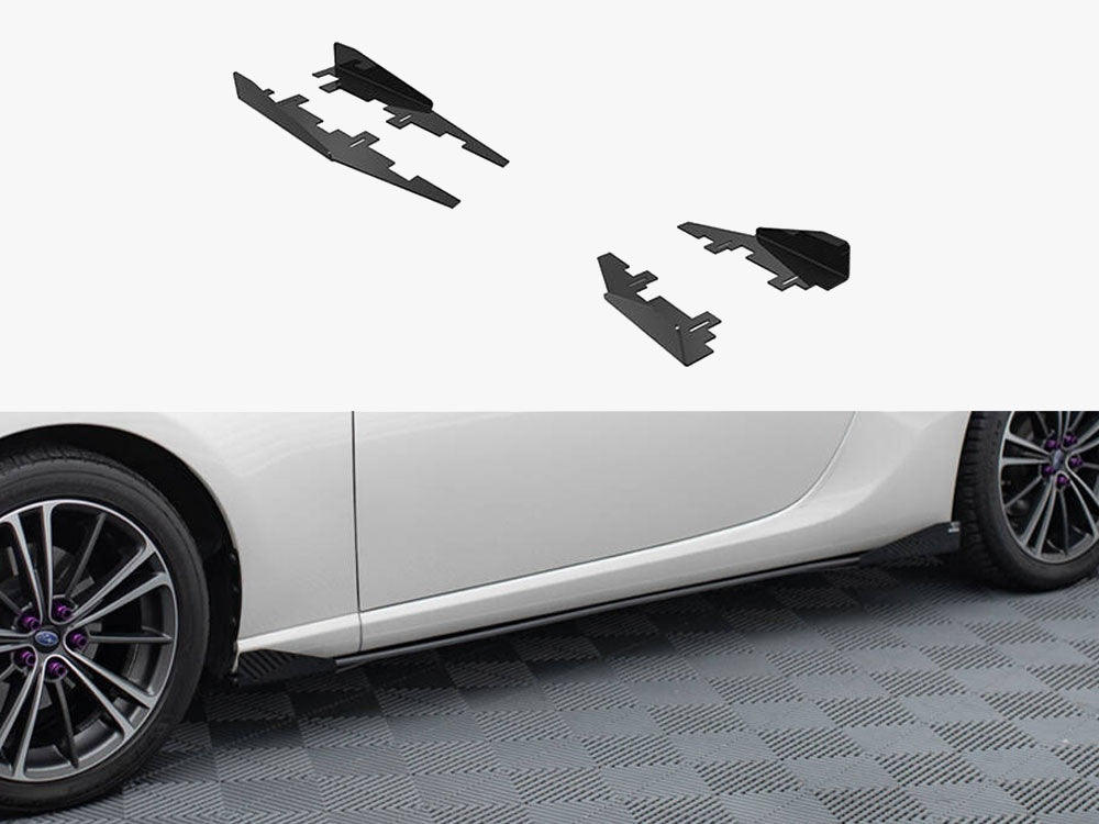 Maxton Design Side Flaps Subaru BRZ Mk1 / Mk1 Facelift - SUBRZ1FCNC-SF1G - Image 1