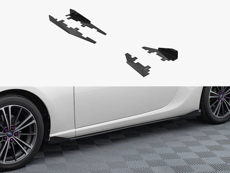 Maxton Design Side Flaps Subaru BRZ Mk1 / Mk1 Facelift - SUBRZ1FCNC-SF1G - Image 1