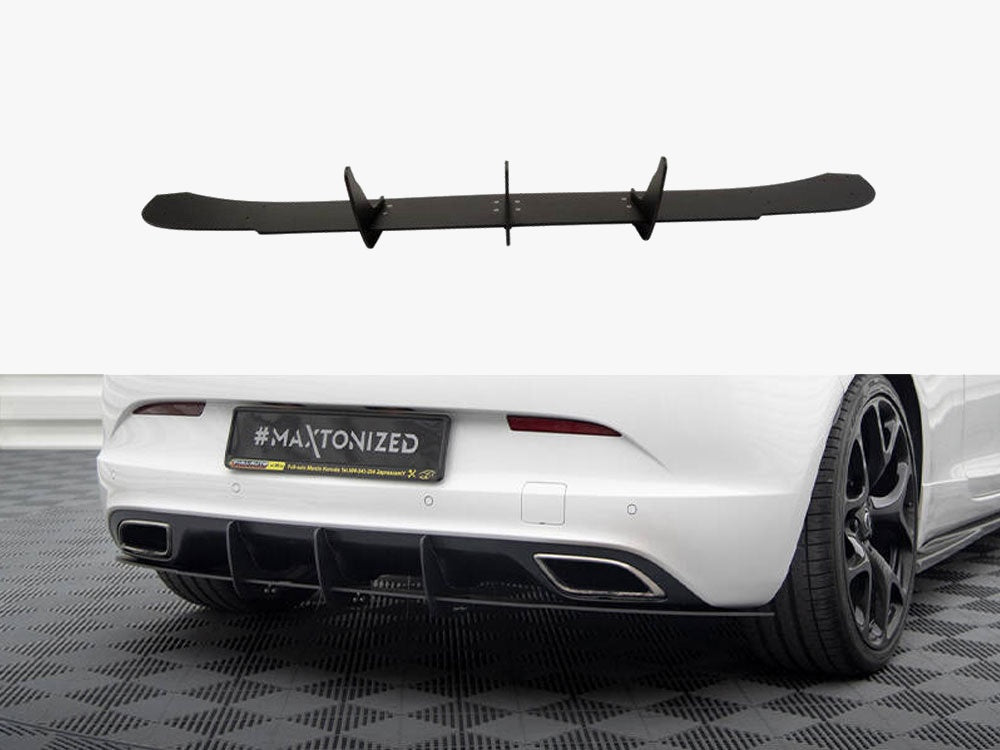 Maxton Design Rear Diffuser Opel Astra J OPC / VXR - OP-AS-4-OPC-CNC-RS1A - Image 1