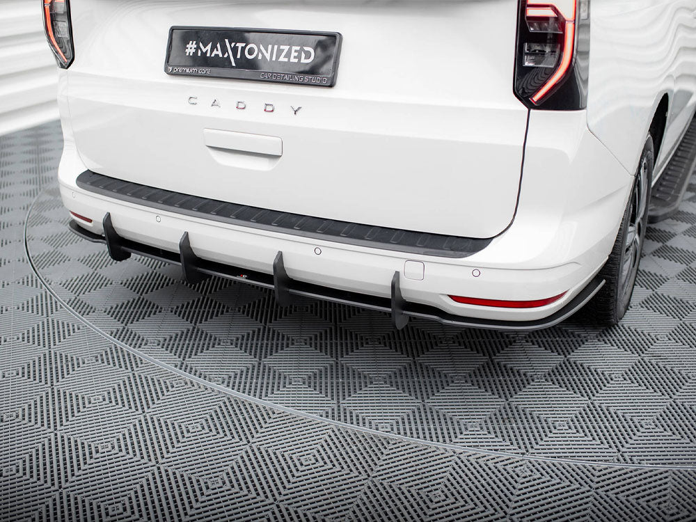 Maxton Design Street PRO Rear Diffuser Volkswagen Caddy Maxi Mk5 - VWCA5MAXICNC-RS1B - Image 3