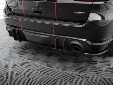 Maxton Design Street PRO Rear Diffuser Dodge Durango SRT Mk3 - DODU3SRTCNC-RS1B - Image 3