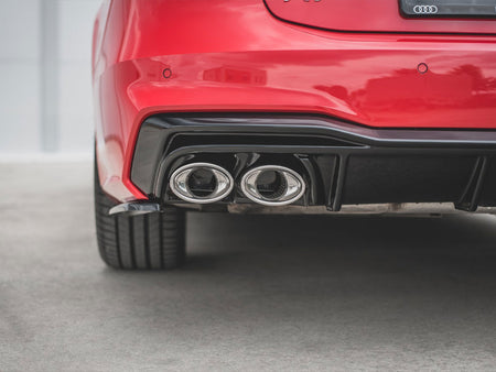 Maxton Design Rear Valance + Exhaust Ends Imitation Audi A7 S-Line C8 / S7 C8 / C8 Facelift / S7 Facelift - AU-A7-C8-SLINE-RS1+ - Image 5