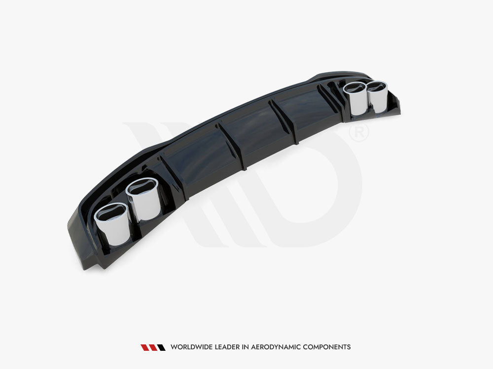 Maxton Design Rear Valance + Exhaust Ends Imitation Audi A7 S-Line C8 / S7 C8 / C8 Facelift / S7 Facelift - AU-A7-C8-SLINE-RS1+ - Image 7