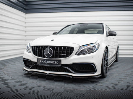 Front Splitter V.1 Mercedes-AMG C63 Sedan / Estate W205 / S205