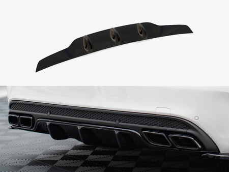 Maxton Design Rear Valance Mercedes-AMG C63 Sedan / Estate W205 / S205 - Textured - ME-C-205-AMG-ES-RS1T - Image 1