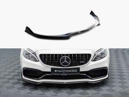 Maxton Design Front Splitter V.3 Mercedes-AMG C63 Sedan / Estate W205 / S205 - ME-C-205-63-FD2G - Image 1